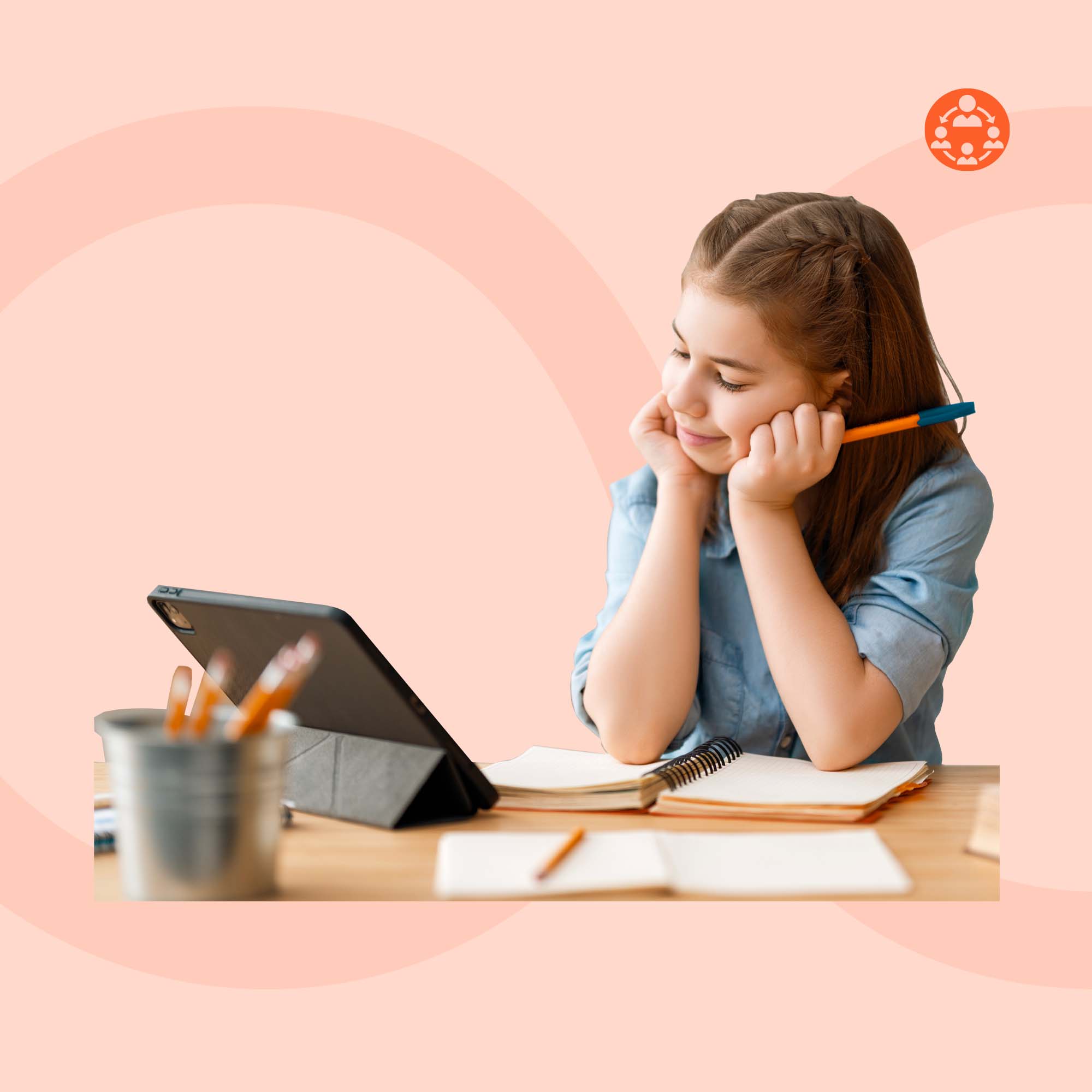 manager distance enfant